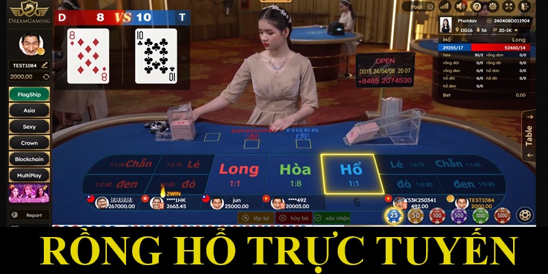 Rồng hổ là tựa game dễ chơi với nhiều cửa cược thú vị