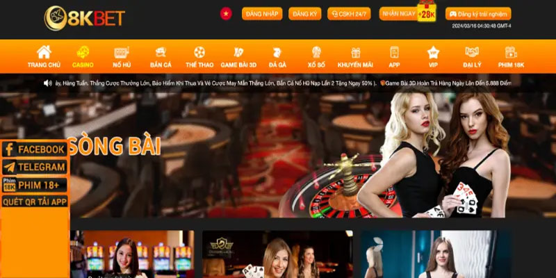 Sảnh game SE Casino được game thủ trên toàn thế giới quan tâm, yêu thích